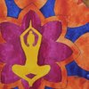 Orange Lotus Mandala